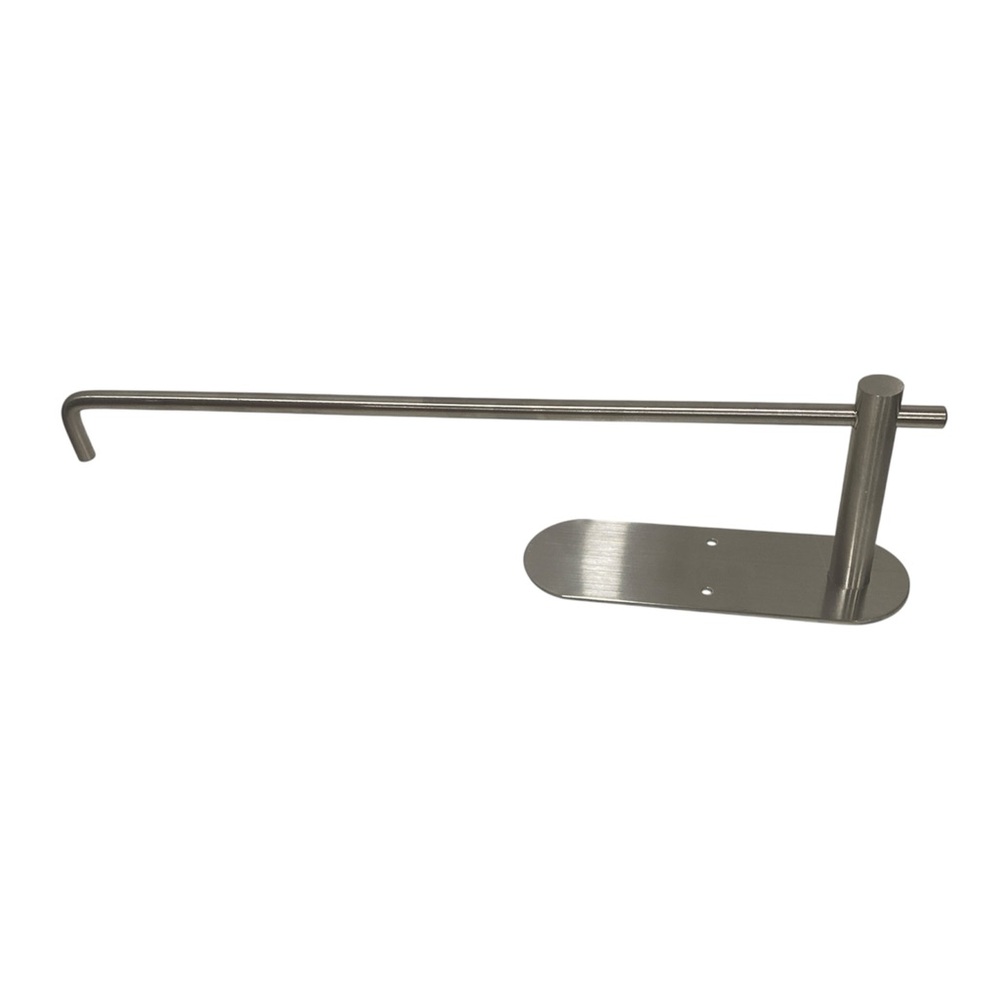 Under Cabinet Paper Towel Holder, Wall Mount, 34cm Stainless Steel Bar, Silver